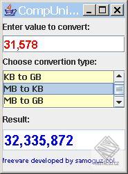 CompuUnit Converter