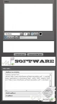 HTML editor - MF Software