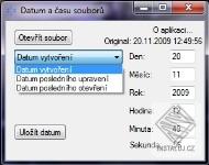 Datum a čas souboru