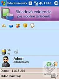 OBERON pre PDA - Skladová evidencia