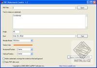 PDF Watermark Creator