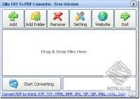 Zilla TXT To PDF Converter