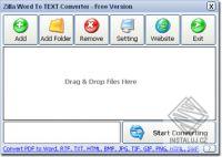 Zilla Word To Text Converter