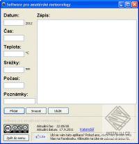 Software pro amatérské meteorology