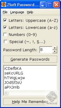 ZSoft Password Generator