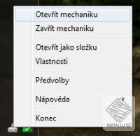 Ovládání CD