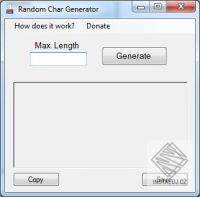 Random Char Generator