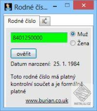 Rodné číslo a IČ