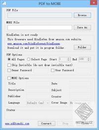 PDF to MOBI
