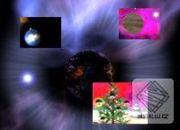 3D Christmas Space screensaver
