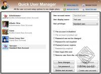 Quick user manager