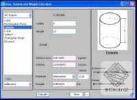 Area, Volume and Weight Calculator