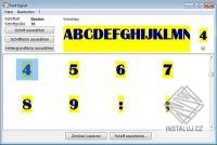 Alternate Font Export