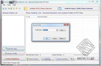 Outlook Mobile and Phone Number Extractor