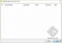 Outlook Express Password Recovery Tool