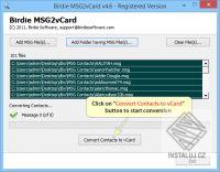 Birdie MSG to vCard Converter