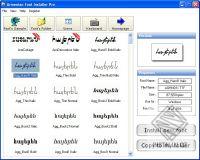 Armenian Font Installer Pro