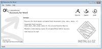 Recovery for Word