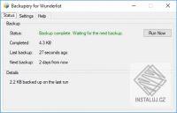 Backupery for Wunderlist