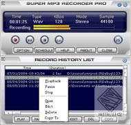 Super Mp3 Recorder Professional