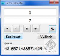 Gefts Calculator