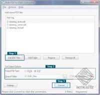 Aide PDF to DWG/DXF Converter