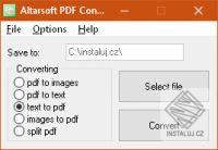 Altarsoft PDF Converter