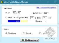 Windows Shutdown Manager