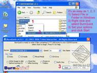 BurnQuick Data/Audio CD/DVD Burner