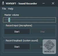 Vovsoft Sound Recorder