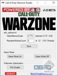 Call of Duty Warzone Tweaks