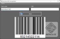 Barcode and QR code generator