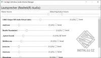 Windows Audio Volume Manager