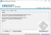 Emsisoft Decryptor for NoWay