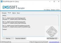 Emsisoft Decryptor for Cyborg