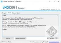 Emsisoft Decryptor for CheckMail7