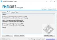 Emsisoft Decryptor for Zorab