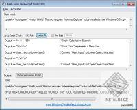 Real-Time JavaScript Tool