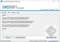 Emsisoft Decryptor for JavaLocker