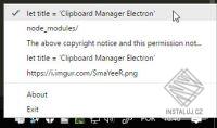 Clipboard Manager Electron