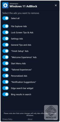Windows 11 AdBlock