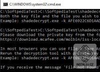 Shade Ransomware Decryption Tool