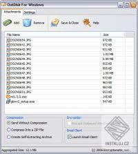 OutDisk FTP for Outlook – obrázek 2 z 2