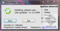 MSE Update Utility