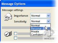Outlook Message Sensitivity Plugin Outlook 2007