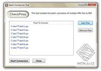 CheckPrixa XPS To PDF Converter