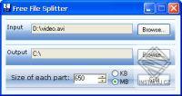 Free File Splitter