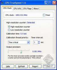 CPU TrueSpeed