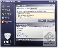 Mil Free Internet Eraser