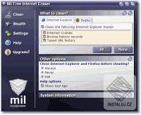 Mil Free Internet Eraser